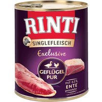 Rinti Singlefleisch 6 x 800 g comida para perros - Ave pura
Rinti Singlefleisch 6 x 800 g comida para perros - Ave pura