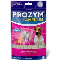 Prozym en láminas snacks dentales para perros - para perros pequeños (5 - 15 kg), 15 piezas
Prozym en láminas snacks dentales para perros - para perros pequeños (5 - 15 kg), 15 piezas