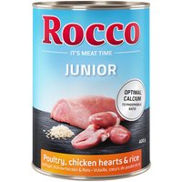 Rocco Junior pack ahorro 24 x 400 g - Ave con corazón de pollo y arroz
Rocco Junior pack ahorro 24 x 400 g - Ave con corazón de pollo y arroz