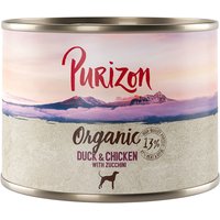 Purizon Organic 6 x 200 g comida ecológica para perros - Pato y pollo con calabacín
Purizon Organic 6 x 200 g comida ecológica para perros - Pato y pollo con calabacín