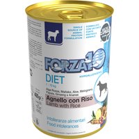 Forza 10 Diet Low Grain 6 x 400 g - Cordero y arroz
Forza 10 Diet Low Grain 6 x 400 g - Cordero y arroz