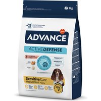 Advance Medium-Maxi Sensitive con salmón y arroz - 3 kg
Advance Medium-Maxi Sensitive con salmón y arroz - 3 kg
