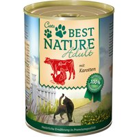 Best Nature Adult 12 x 400 g comida húmeda para gatos - Vacuno, pavo y zanahorias
Best Nature Adult 12 x 400 g comida húmeda para gatos - Vacuno, pavo y zanahorias