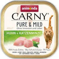 Animonda Carny Adult Pure & Mild 32 x 100 g - Pollo + menta para gatos
Animonda Carny Adult Pure & Mild 32 x 100 g - Pollo + menta para gatos