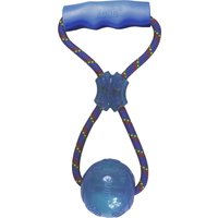 KONG Squeezz Ball pelota con cuerda para perros - L: 32,5 cm, pelota Ø 8 cm, L del mango 11 x 2 cm (L x An) aprox.
KONG Squeezz Ball pelota con cuerda para perros - L: 32,5 cm, pelota Ø 8 cm, L del mango 11 x 2 cm (L x An) aprox.