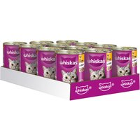 Whiskas 1+ años en lata 12 x 400 g - Pollo en gelatina
Whiskas 1+ años en lata 12 x 400 g - Pollo en gelatina