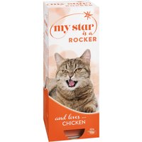 My Star is a Rocker con pollo para gatos - Pack % - 30 x 90 g 
My Star is a Rocker con pollo para gatos - Pack % - 30 x 90 g