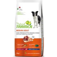 Trainer Natural Adult Medium con jamón - Pack % - 2 x 12 kg
Trainer Natural Adult Medium con jamón - Pack % - 2 x 12 kg