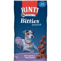 RINTI Extra Bitties Senior snacks para perros mayores - 75 g
RINTI Extra Bitties Senior snacks para perros mayores - 75 g