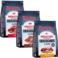 Pack de prueba Rocco sin cereales para perros 3 x 1 kg - Pack mixto 3 x 1 kg: vacuno, pollo y cordero
Pack de prueba Rocco sin cereales para perros 3 x 1 kg - Pack mixto 3 x 1 kg: vacuno, pollo y cordero
