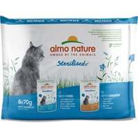 Almo Nature Holistic Sterilised en bolsitas - Pack mixto 12 x 70 g: 6 x Pollo y 6 x Bacalao
Almo Nature Holistic Sterilised en bolsitas - Pack mixto 12 x 70 g: 6 x Pollo y 6 x Bacalao