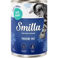 Smilla Tiernos Trocitos de ave con conejo - Edición de invierno - Pack % - 24 x 400 g
Smilla Tiernos Trocitos de ave con conejo - Edición de invierno - Pack % - 24 x 400 g