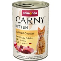 Animonda Carny Kitten 24 x 400 g - Pack Ahorro - 12 x 400 g - Cóctel de ave
Animonda Carny Kitten 24 x 400 g - Pack Ahorro - 12 x 400 g - Cóctel de ave