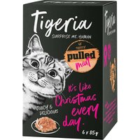 Tigeria Pulled Meat 6 x 85 g comida húmeda para gatos - Pavo
Tigeria Pulled Meat 6 x 85 g comida húmeda para gatos - Pavo