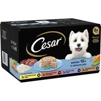 Cesar Senior 10+ Selección en gelatina en tarrinas - 48 x 150 g
Cesar Senior 10+ Selección en gelatina en tarrinas - 48 x 150 g