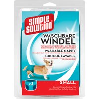 Simple Solution pañal lavable para perros - Talla S, 1 unidad
Simple Solution pañal lavable para perros - Talla S, 1 unidad