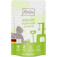 MjAMjAM Quetschie comida húmeda para gatos 12 x 125 g - deliciosa carne de vacuno con calabaza al vapor
MjAMjAM Quetschie comida húmeda para gatos 12 x 125 g - deliciosa carne de vacuno con calabaza al vapor