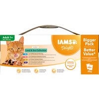 IAMS Delights 96 x 85 g - Megapack Ahorro - Mezcla de la tierra y el mar en gelatina
IAMS Delights 96 x 85 g - Megapack Ahorro - Mezcla de la tierra y el mar en gelatina