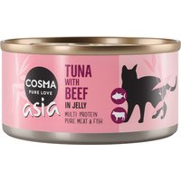PROMO: Cosma Asia / Original 6 x 170 g ¡con gran descuento! - Asia Atún con vacuno
PROMO: Cosma Asia / Original 6 x 170 g ¡con gran descuento! - Asia Atún con vacuno