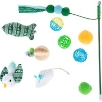 Set de juguetes de color verde para gatos - Set con 10 juguetes
Set de juguetes de color verde para gatos - Set con 10 juguetes