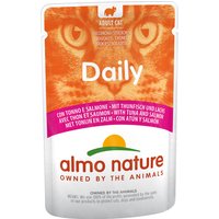 Pack ahorro: Almo Nature Daily Menu 24 x 70 g - Atún y salmón
Pack ahorro: Almo Nature Daily Menu 24 x 70 g - Atún y salmón