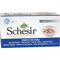 Schesir Small en latas 6 x 50 g - Atún con lubina en gelatina
Schesir Small en latas 6 x 50 g - Atún con lubina en gelatina