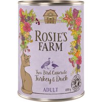Rosie's Farm Adult 6 x 400 g para gatos - Pavo y pato
Rosie's Farm Adult 6 x 400 g para gatos - Pavo y pato