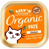 Lily's Kitchen Organic paté de pollo para gatos - 19 x 85 g
Lily's Kitchen Organic paté de pollo para gatos - 19 x 85 g