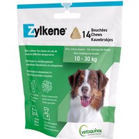 Zylkene Chews tranquilizante natural para perros - Pack % - Perros medianos (2 x 14 uds.)
Zylkene Chews tranquilizante natural para perros - Pack % - Perros medianos (2 x 14 uds.)