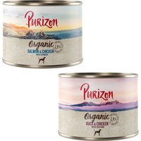 Purizon Organic 6 x 200 g comida ecológica para perros - Pack mixto: pato con pollo y salmón con pollo
Purizon Organic 6 x 200 g comida ecológica para perros - Pack mixto: pato con pollo y salmón con pollo