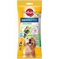 Pedigree Dentastix Fresh frescor diario - Perros grandes - 4 unidades
Pedigree Dentastix Fresh frescor diario - Perros grandes - 4 unidades