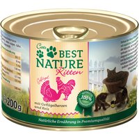Best Nature Kitten 12 x 200 g - Pack ahorro - Corazones de ave y arroz
Best Nature Kitten 12 x 200 g - Pack ahorro - Corazones de ave y arroz