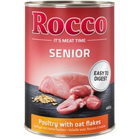 Rocco Senior 6 x 400 g - Ave y copos de avena 
Rocco Senior 6 x 400 g - Ave y copos de avena