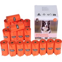 TIAKI Bolsas biodegradables para heces - 18 rollos de 15 bolsas cada uno
TIAKI Bolsas biodegradables para heces - 18 rollos de 15 bolsas cada uno