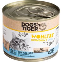 Dogs'n Tiger Adult 12 x 200 g comida húmeda para gatos - Pollo y Salmón
Dogs'n Tiger Adult 12 x 200 g comida húmeda para gatos - Pollo y Salmón