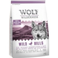 PROMO: 1 kg Wolf of Wilderness pienso para perros ¡a precio especial! - Wild Hills con pato
PROMO: 1 kg Wolf of Wilderness pienso para perros ¡a precio especial! - Wild Hills con pato
