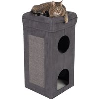Rascador barril plegable Soft'n Scratchy para gatos - Gris
Rascador barril plegable Soft'n Scratchy para gatos - Gris