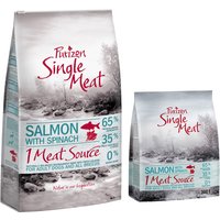 Purizon 12 kg pienso para perros + 1,8 kg Single Meat ¡gratis! - Single Meat con salmón y espinacas
Purizon 12 kg pienso para perros + 1,8 kg Single Meat ¡gratis! - Single Meat con salmón y espinacas
