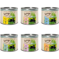 Feringa Single Meat Menu 6 x 200 g - Pack mixto I (6 variedades): pollo, conejo, cordero, ternera, pato, salmón 
Feringa Single Meat Menu 6 x 200 g - Pack mixto I (6 variedades): pollo, conejo, cordero, ternera, pato, salmón