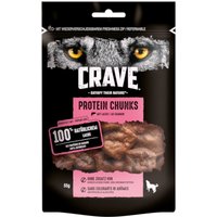 Crave Protein Chunks snacks para perros - Salmón 55 g
Crave Protein Chunks snacks para perros - Salmón 55 g