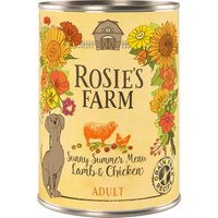 Rosie's Farm Adult 6 x 400 g - Edición especial: cordero y pollo
Rosie's Farm Adult 6 x 400 g - Edición especial: cordero y pollo