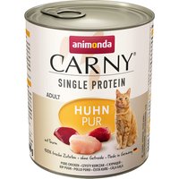 Animonda Carny Single Protein Adult 24 x 800 g para gatos - Pollo puro
Animonda Carny Single Protein Adult 24 x 800 g para gatos - Pollo puro