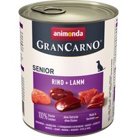 Animonda GranCarno Original Senior 6 x 800 g - Vacuno y cordero
Animonda GranCarno Original Senior 6 x 800 g - Vacuno y cordero