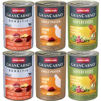 Animonda GranCarno Adult Single Protein Pack mixto 6 x 400 g - Mix con pollo 
Animonda GranCarno Adult Single Protein Pack mixto 6 x 400 g - Mix con pollo