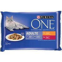 Purina ONE Adulto - 24 x 85 g - Con pollo y vacuno
Purina ONE Adulto - 24 x 85 g - Con pollo y vacuno