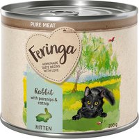 Feringa Pure Meat Kitten 6 x 200 g - Conejo con chirivía y catnip
Feringa Pure Meat Kitten 6 x 200 g - Conejo con chirivía y catnip