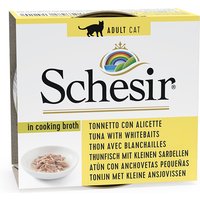 Schesir comida húmeda para gatos lata única - Consomé: atún con anchovetas pequeñas - 70 g
Schesir comida húmeda para gatos lata única - Consomé: atún con anchovetas pequeñas - 70 g