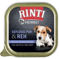 Rinti Bol Finest cómida húmeda para perros 44 x 150 g - Aves de corral y venado puros
Rinti Bol Finest cómida húmeda para perros 44 x 150 g - Aves de corral y venado puros