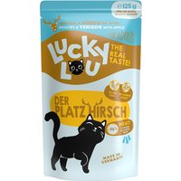 Lucky Lou Adult 48 x 125 g - Pack Ahorro - Aves de corral y venado
Lucky Lou Adult 48 x 125 g - Pack Ahorro - Aves de corral y venado