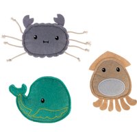 TIAKI Ocean Gang juguetes con catnip para gatos - Set de 3
TIAKI Ocean Gang juguetes con catnip para gatos - Set de 3